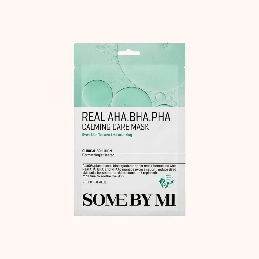 Some By Mi Real AHA-BHA-PHA Calming Care Mask 20g
