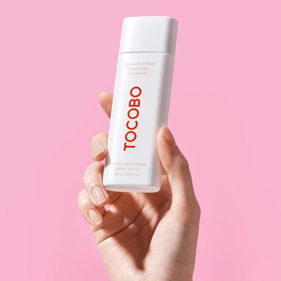 TOCOBO Vita Tone Up Sun Cream SPF50+ PA++++ - Солнцезащитный крем 50мл