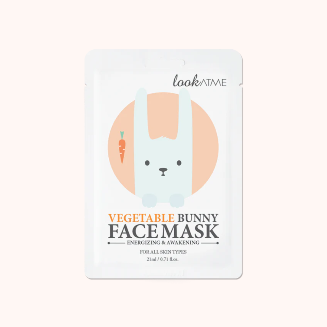 Look At Me Vegetable Bunny Face Mask 21ml