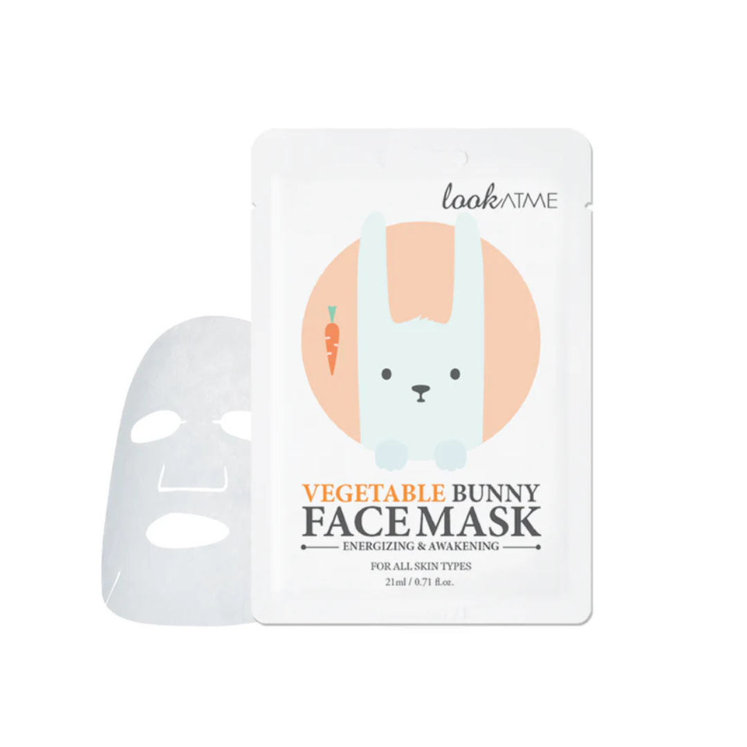 Look At Me Vegetable Bunny Face Mask 21ml