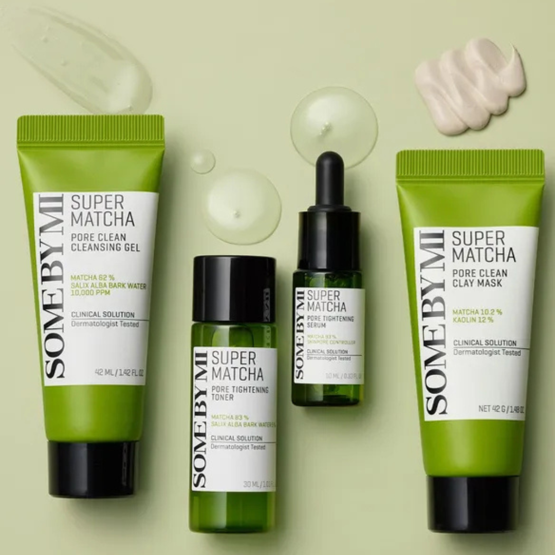 Some By Mi Super Matcha Pore Care Starter Kit (4pcs)