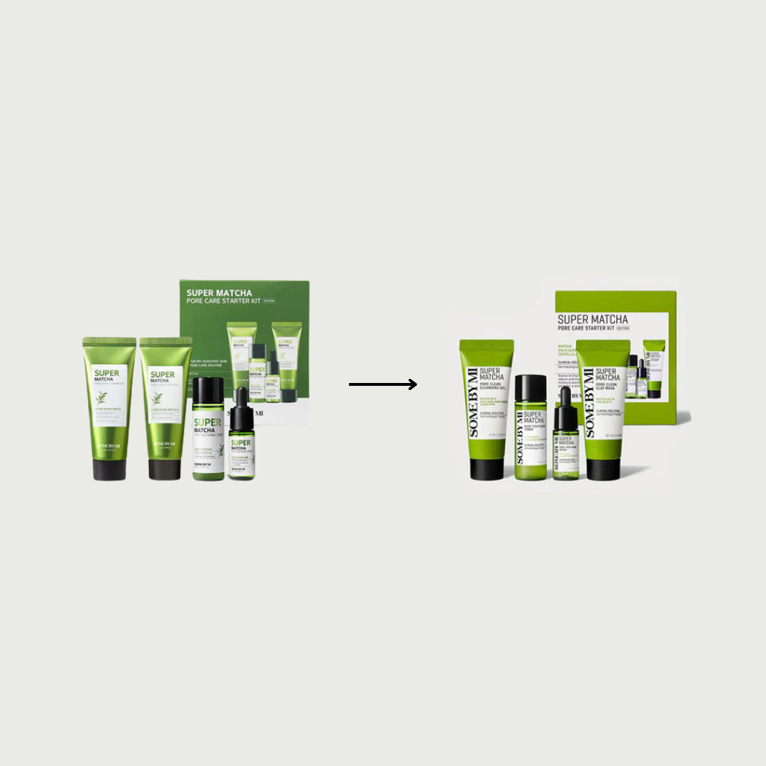 Some By Mi Super Matcha Pore Care Starter Kit (4pcs)