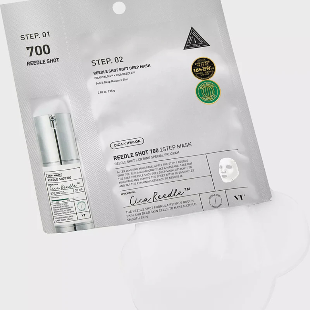 VT Cosmetics Reedle Shot 700 2Step Mask 25g