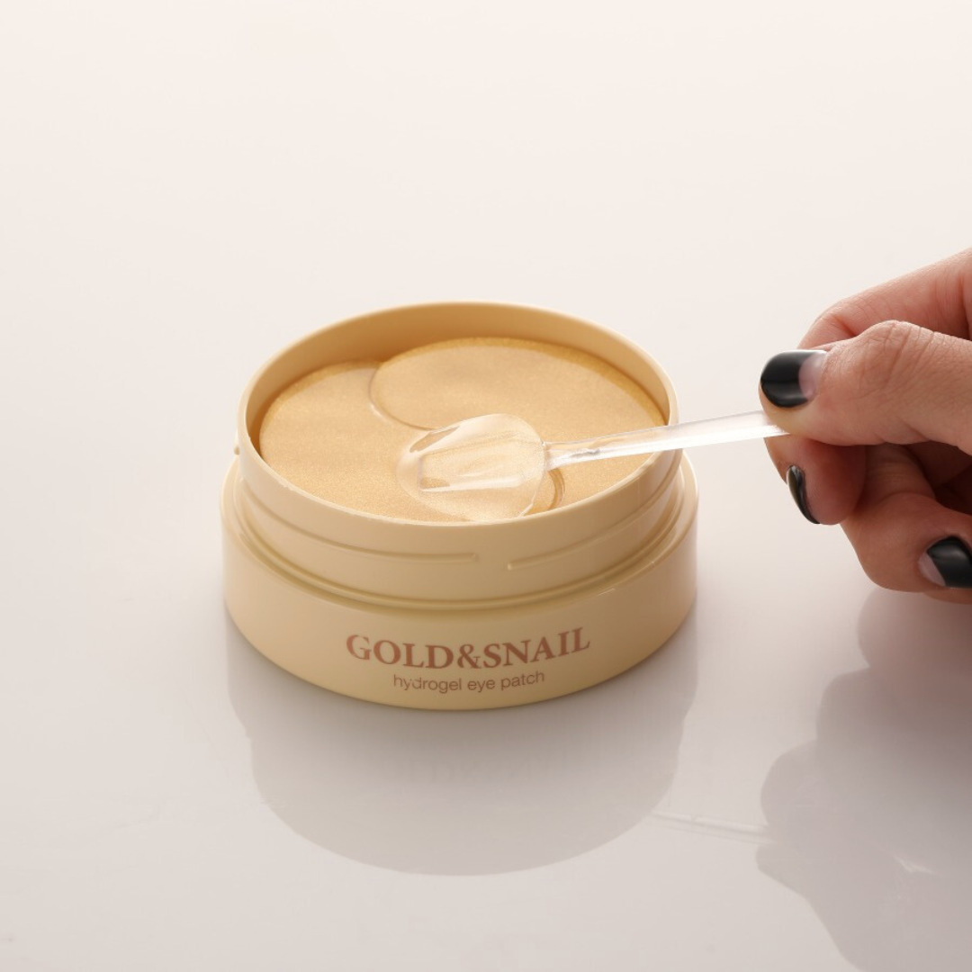 Petitfee Gold & Snail Hydrogel Eye Patch - Silmänympäryslaput 60kpl
