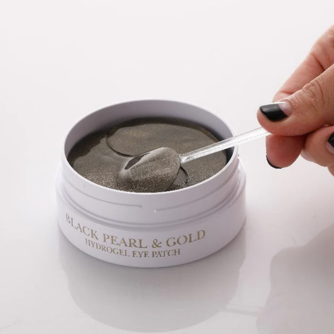 Petitfee Black Pearl & Gold Hydrogel Eye Patch 60pcs