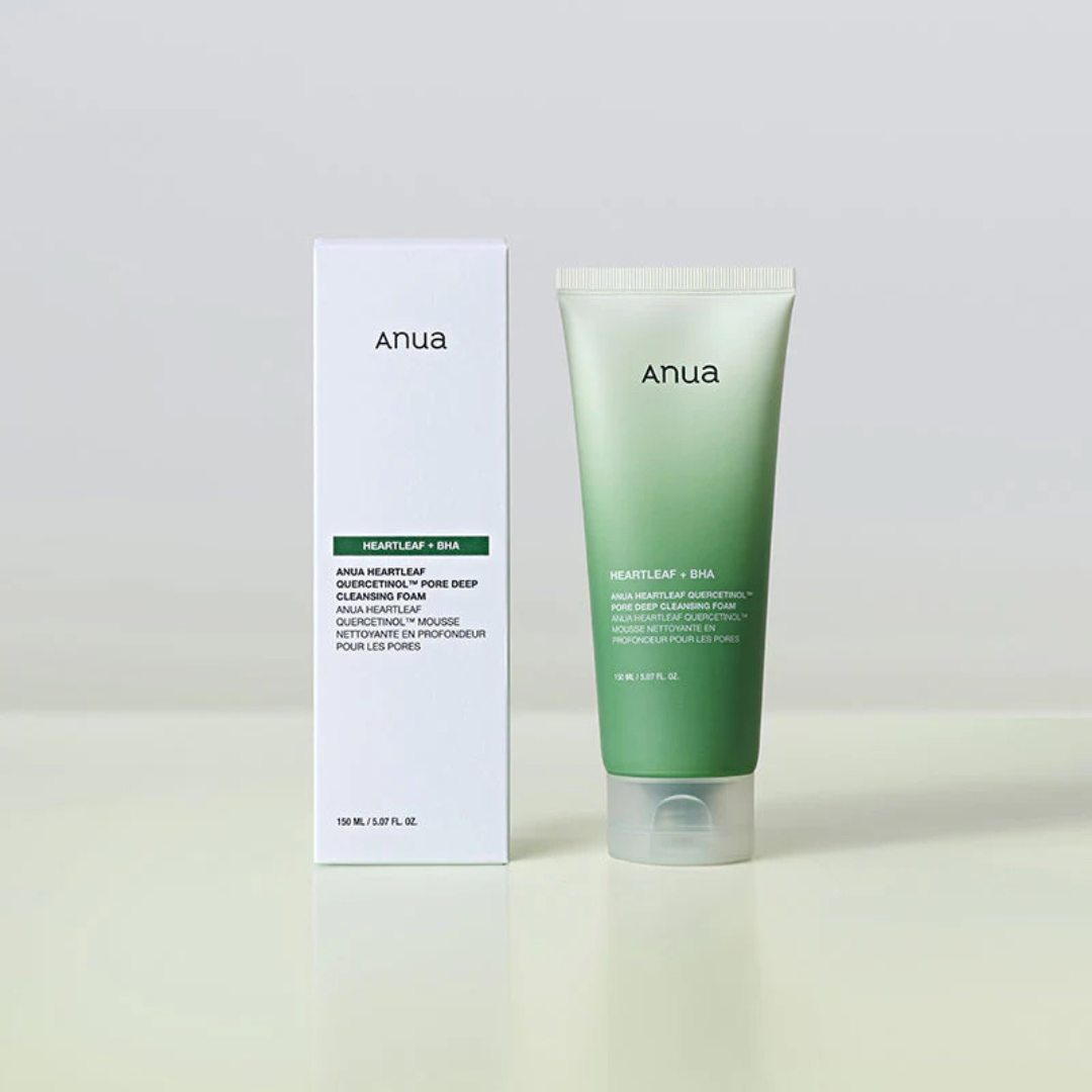 Anua Heartleaf Quercetinol Pore Deep Cleansing Foam - Пенка для глубокого очищения 150мл