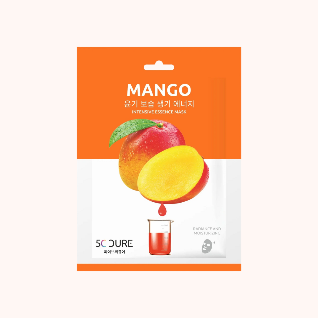5C CURE Mango Intensive Essence Sheet Mask 25ml