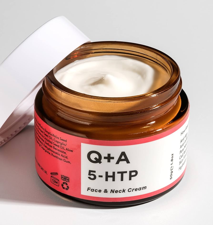 Q+A 5-HTP Face & Neck Cream 50g