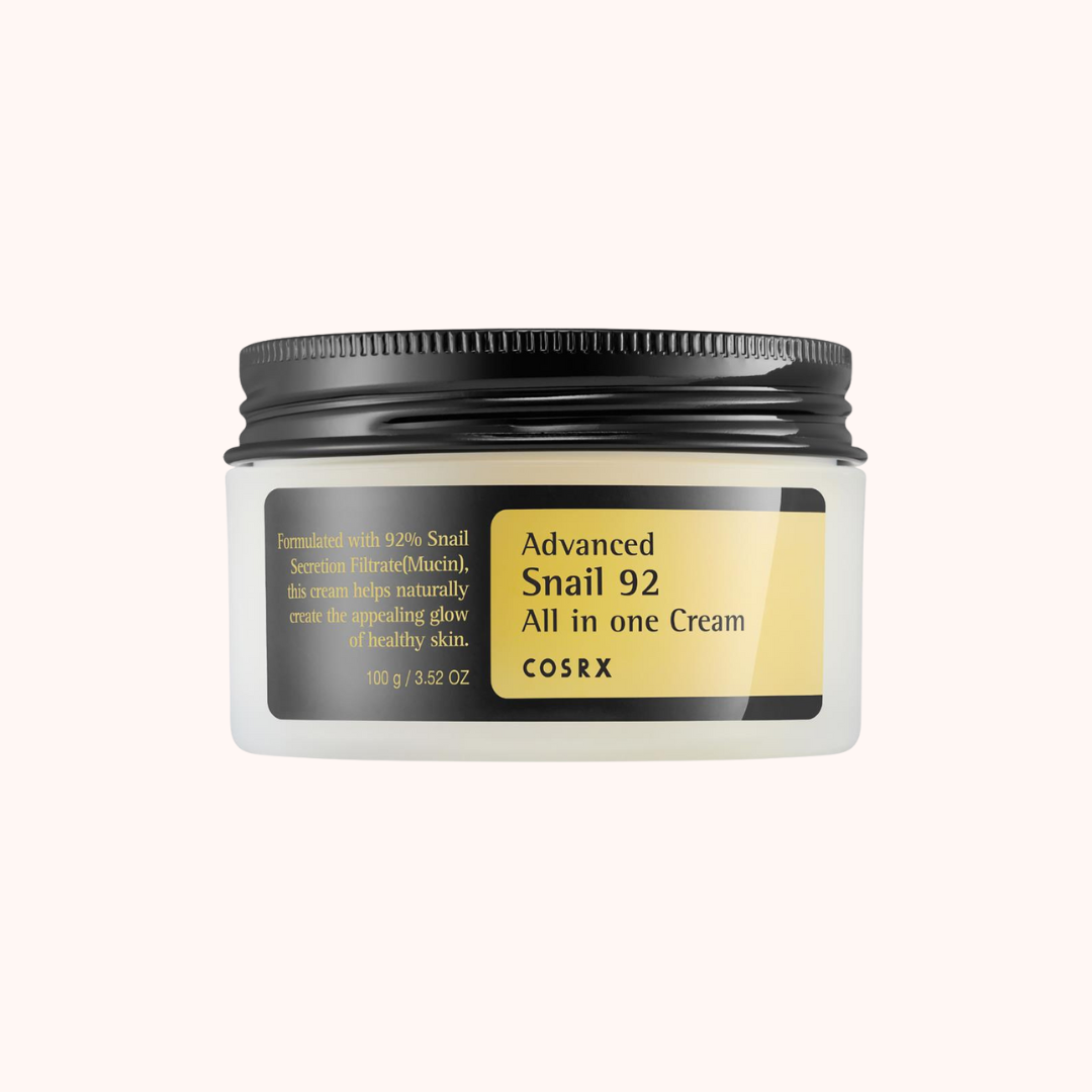 Cosrx Advanced Snail 92 All in one Cream jar on a white background