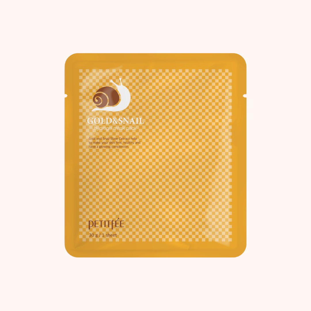 Petitfee Gold & Snail Hydrogel Face Sheet Mask