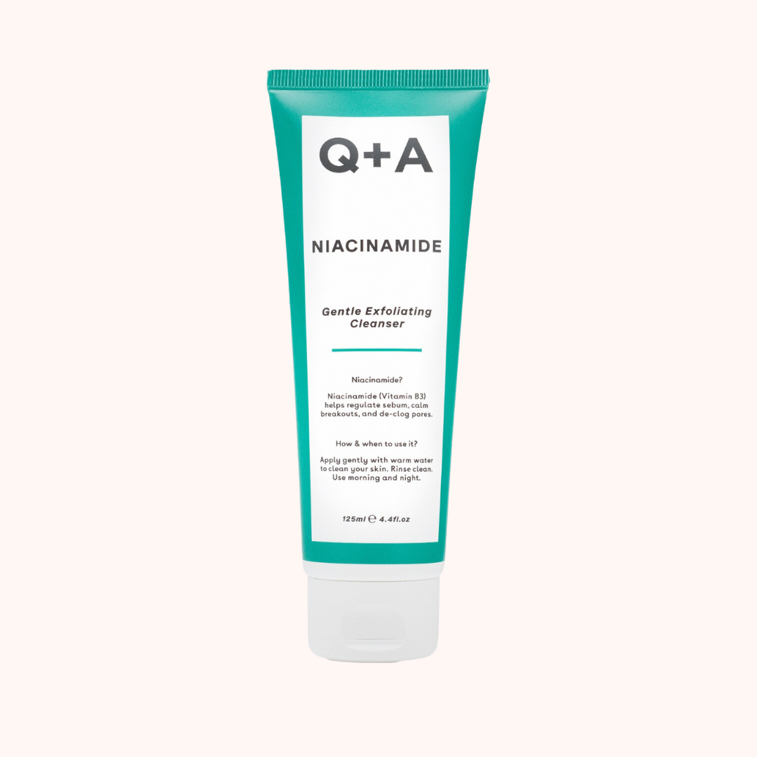 Q+A Niacinamide Gentle Exfoliating Cleanser 125ml