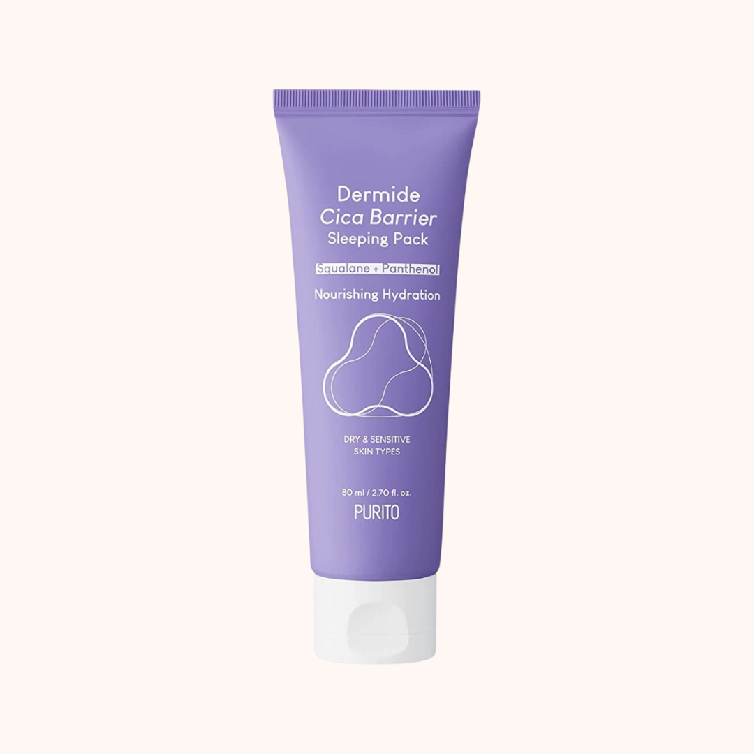 PURITO Dermide Cica Barrier Sleeping Pack 80мл