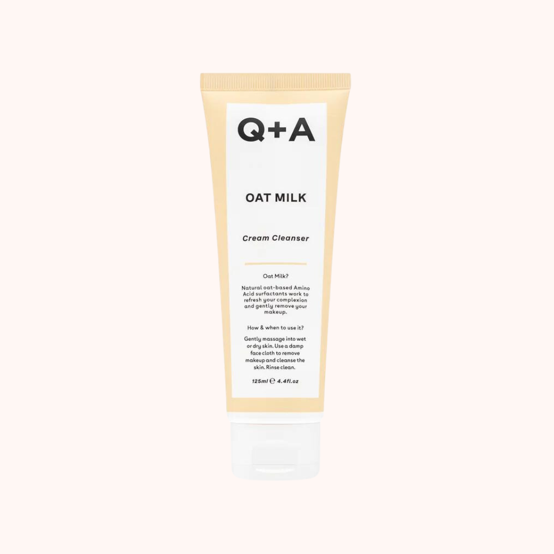 Q+A Oat Milk Moisturising Крем для умывания с овсом 125мл