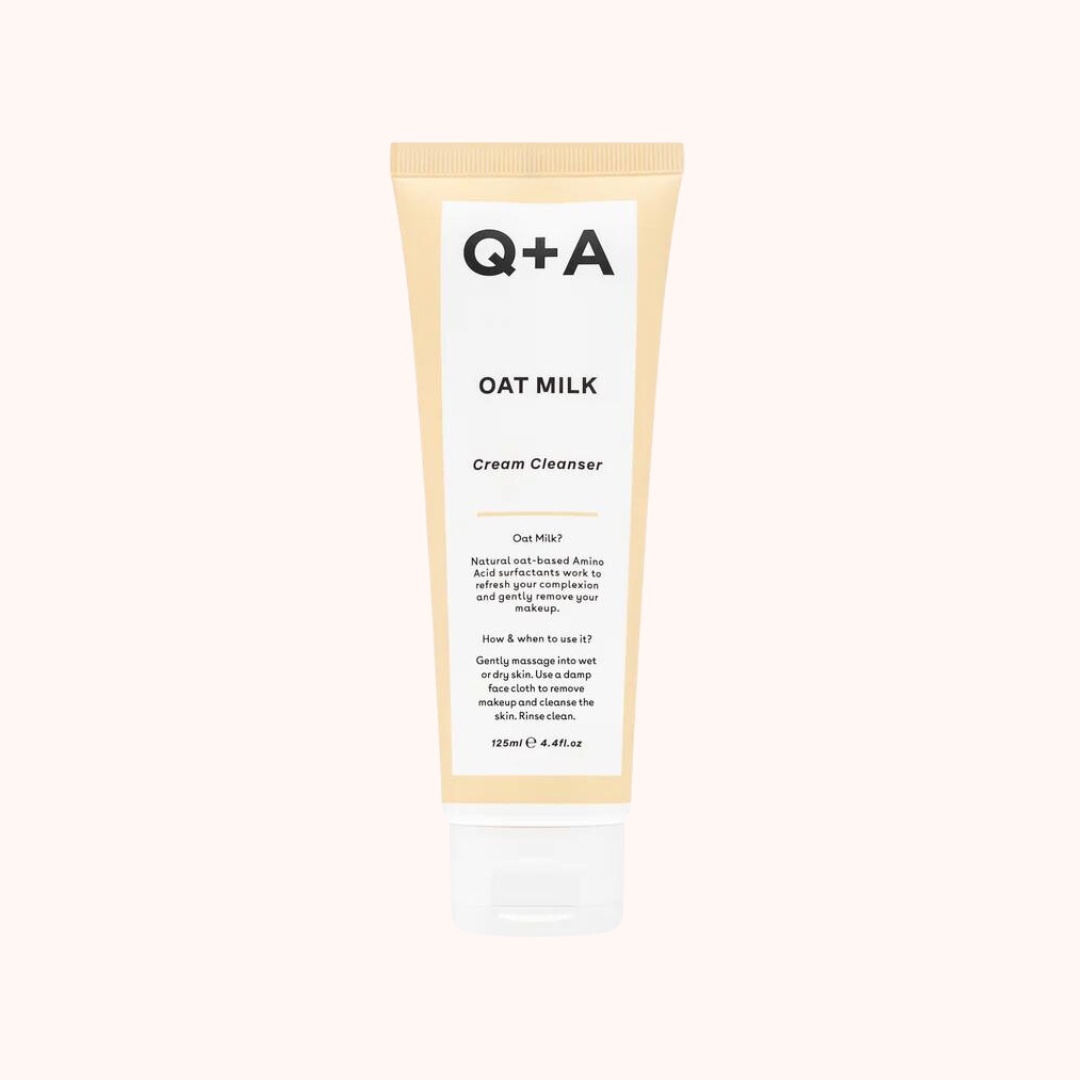 Q+A Oat Milk Moisturising Cream Cleanser 125ml