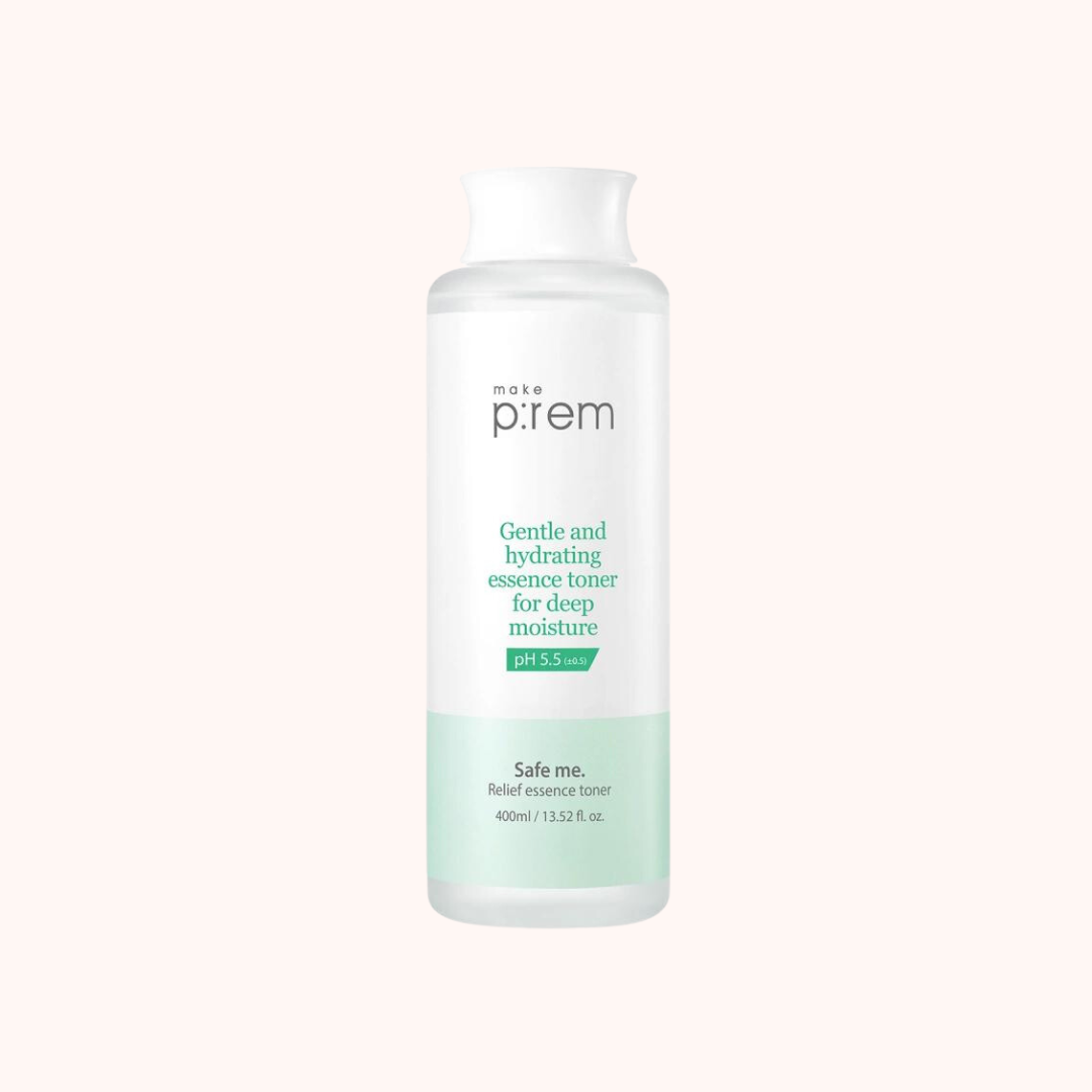 Make P:rem Safe Me Relief Essence Toner 400ml Успокаивающий тонер-эссенция