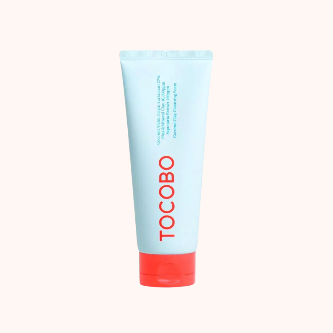 TOCOBO Coconut Clay Cleansing Foam - Пенка для умывания с белой глиной и каламином 150ml