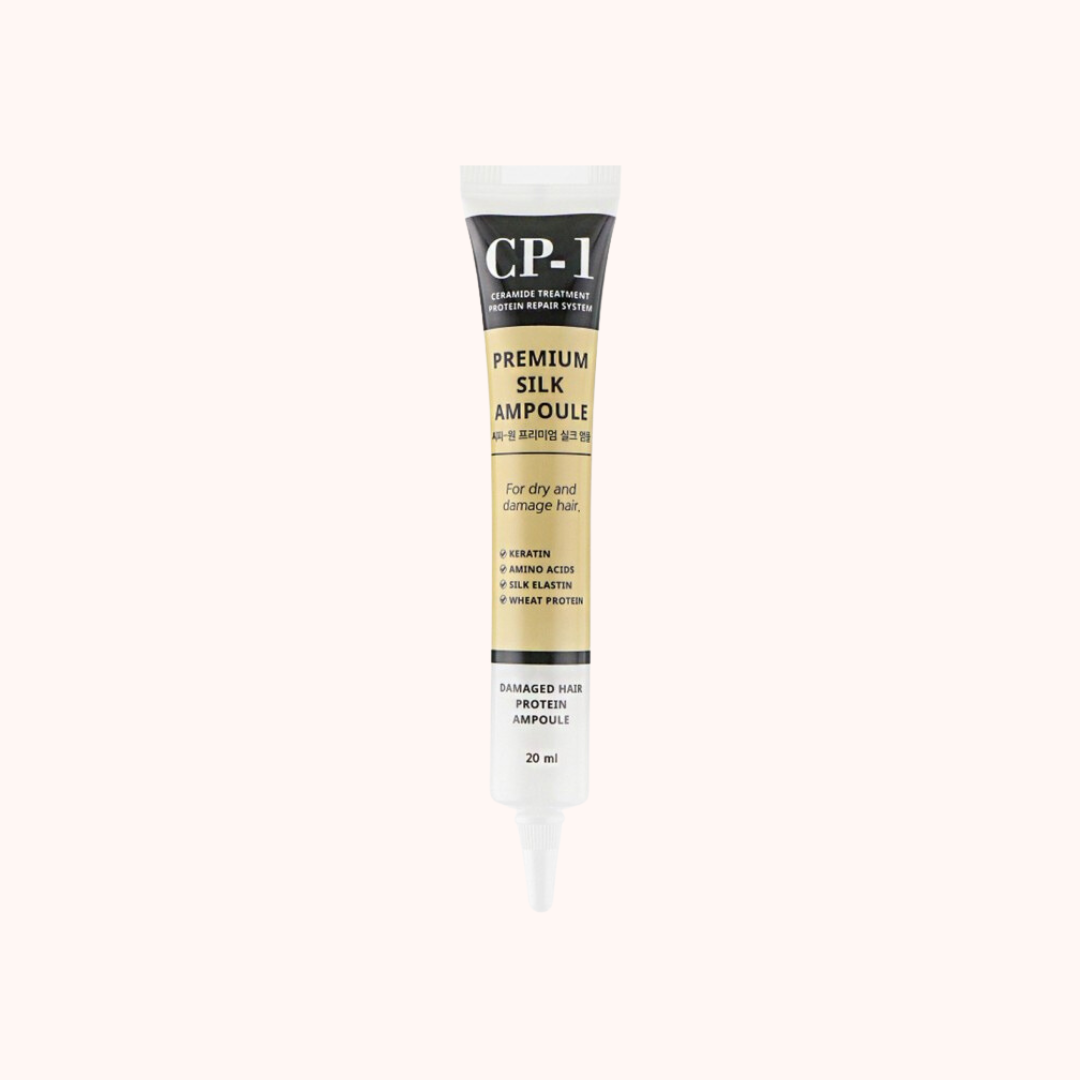 CP-1 Esthetic House Premium Silk Ampoule - Несмываемая шёлковая сыворотка для волос 20ml