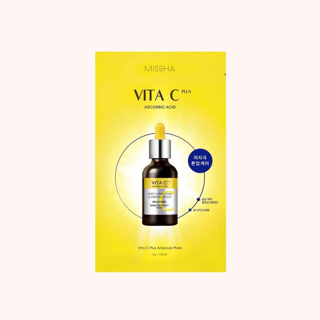 Missha Vita C Plus Spot Correcting Ampoule Sheet Mask 27g