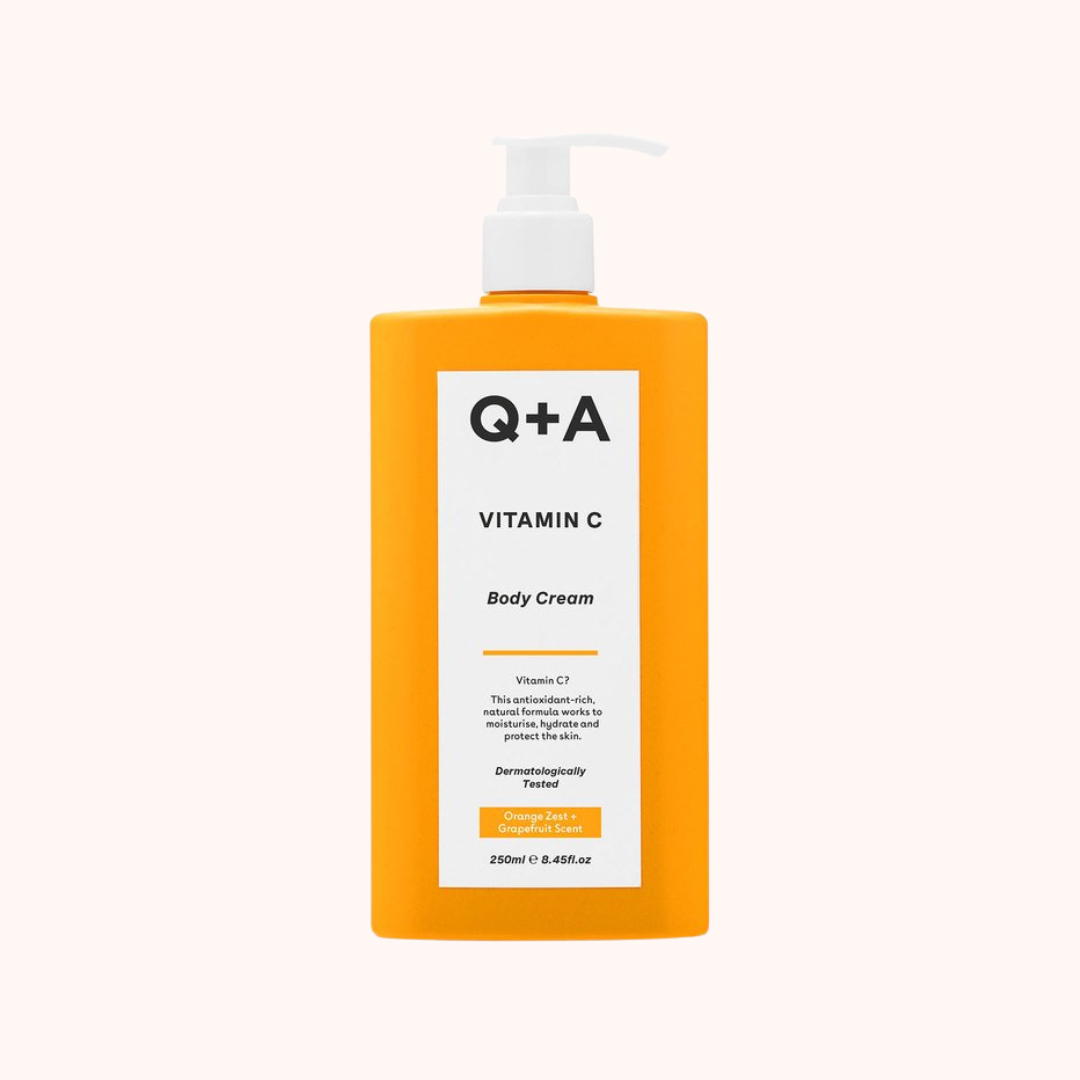 Q+A Vitamin C - Увлажняющий крем для тела с витамином С 250мл
