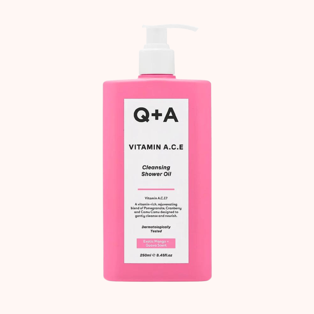 Q+A Vitamin A.C.E. Shower Oil 250ml