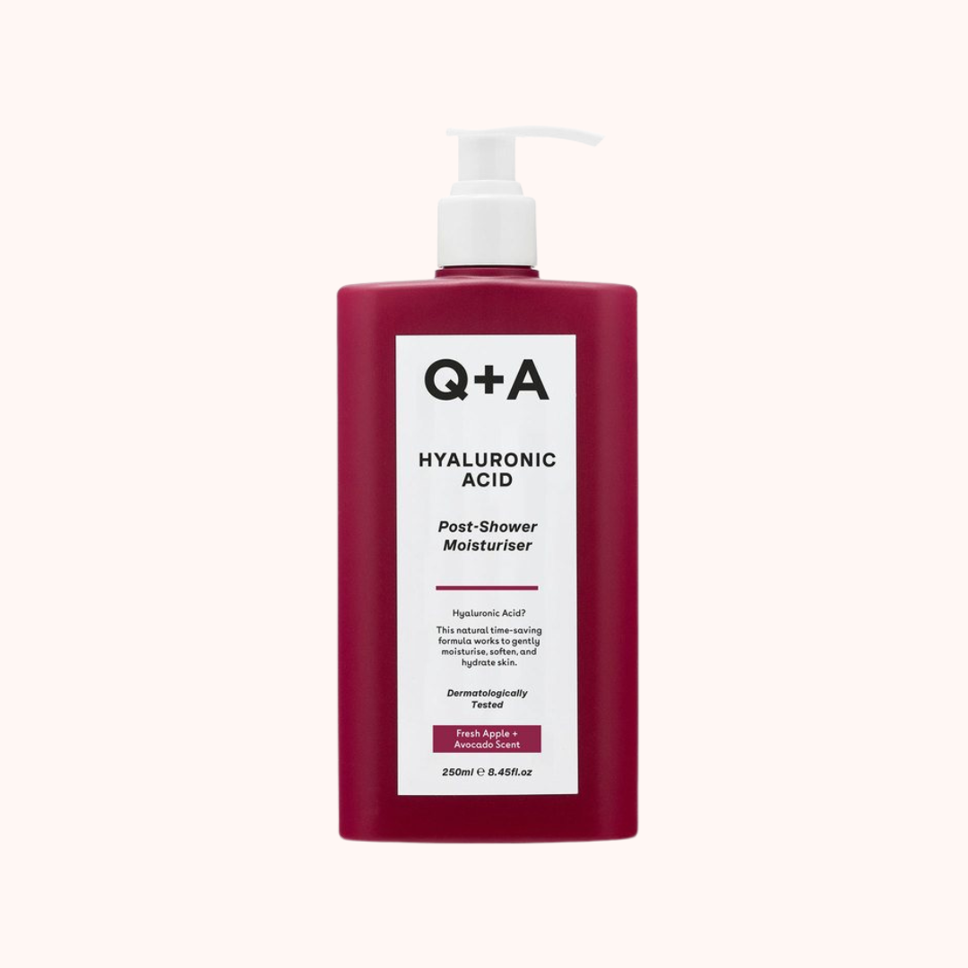 Q+A Hyaluronic Acid Post Shower Moisturiser 250ml