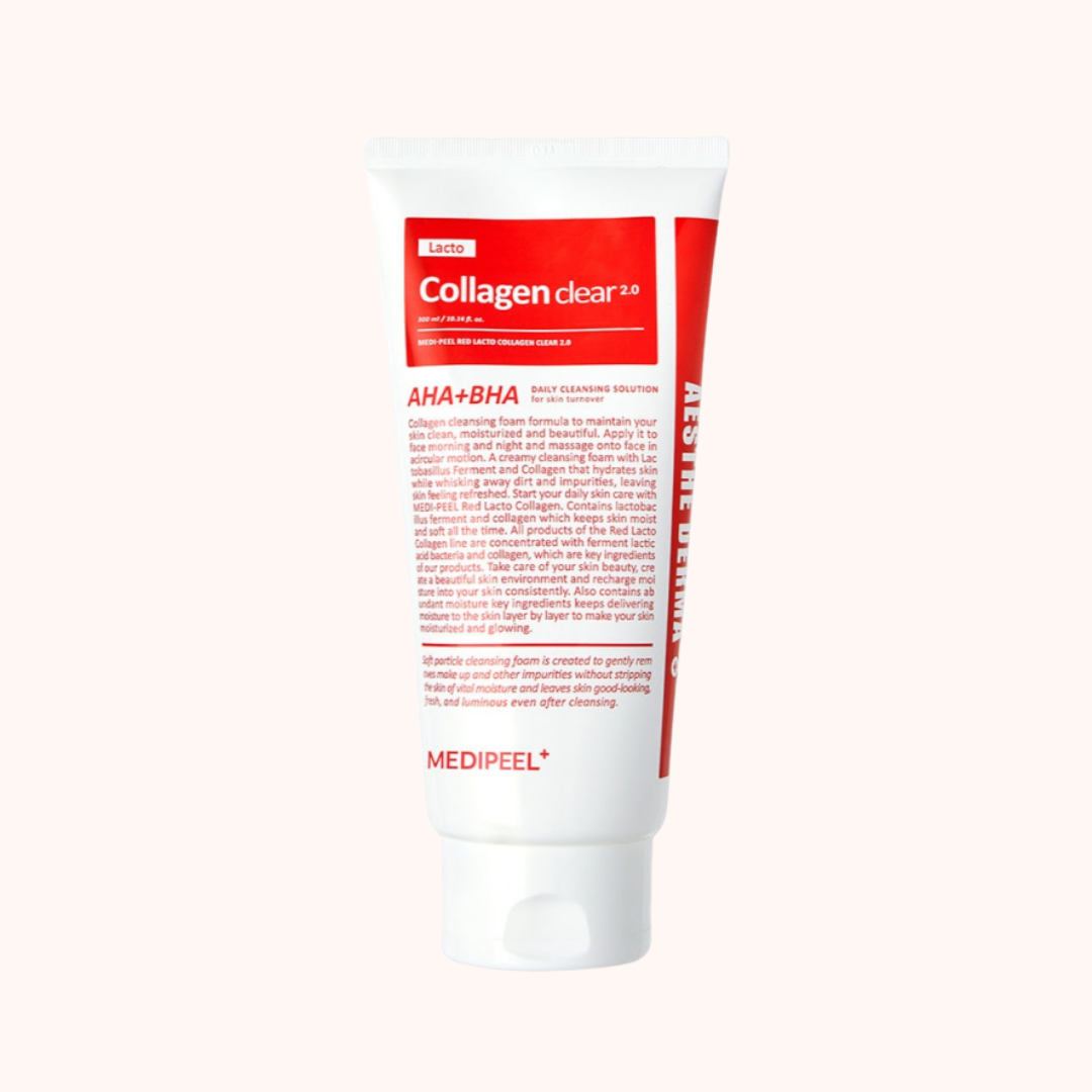 Medi-Peel Red Lacto Collagen Clear 2.0 AHA+BHA 300ml