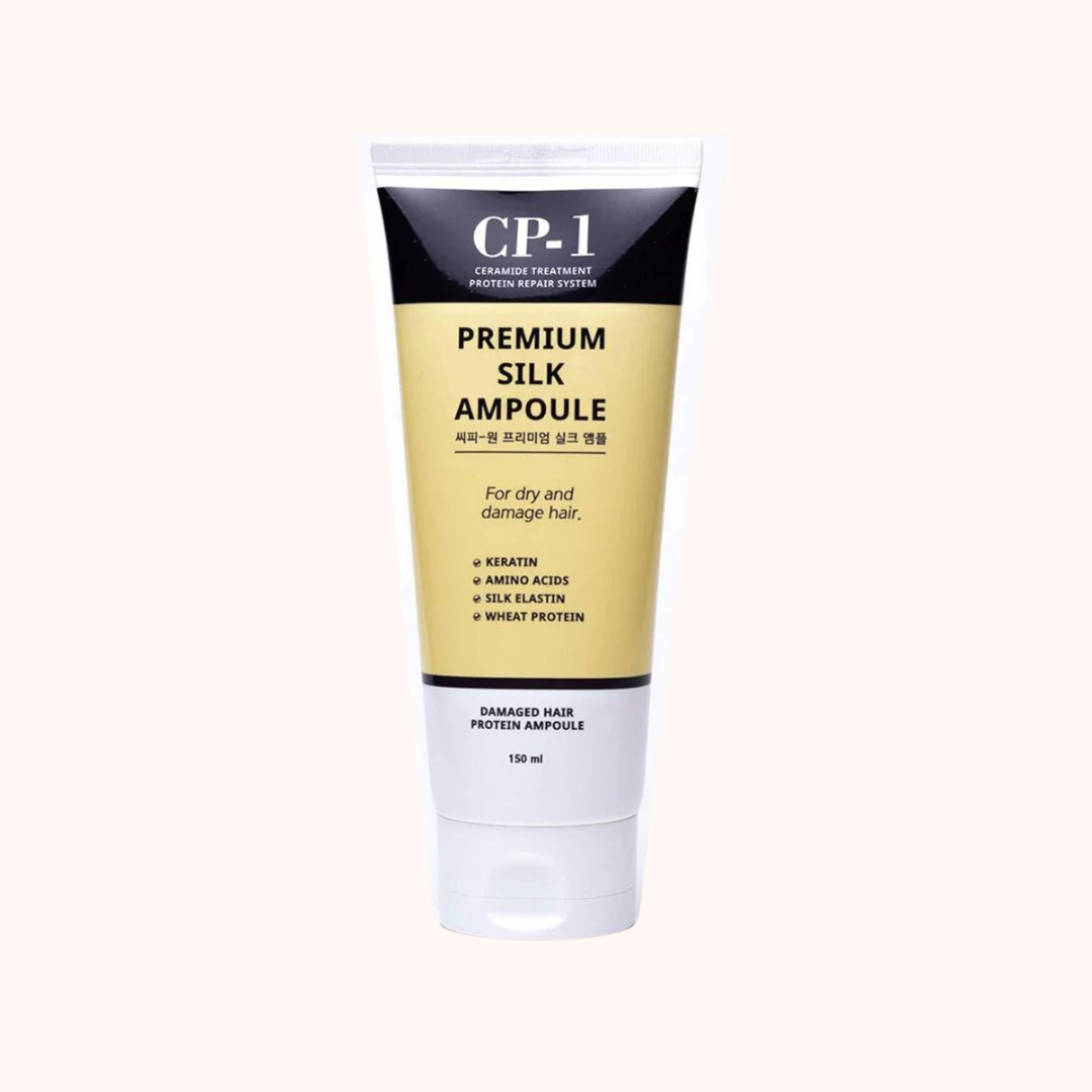CP-1 Esthetic House Premium Silk Ampoule - Несмываемая шёлковая сыворотка для волос 150мл