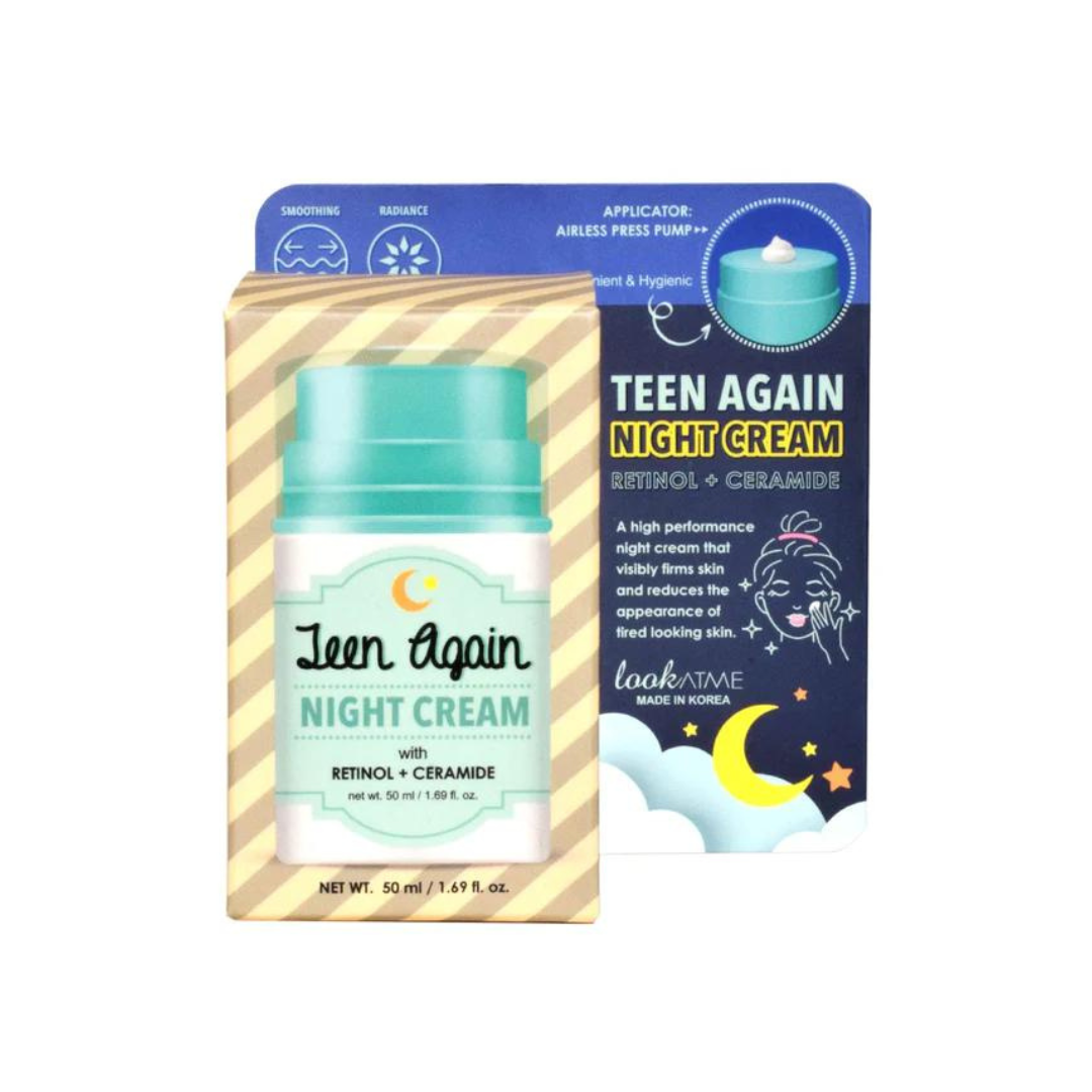 Look At Me Teen Again Retinol+Ceramide Night Cream 50ml