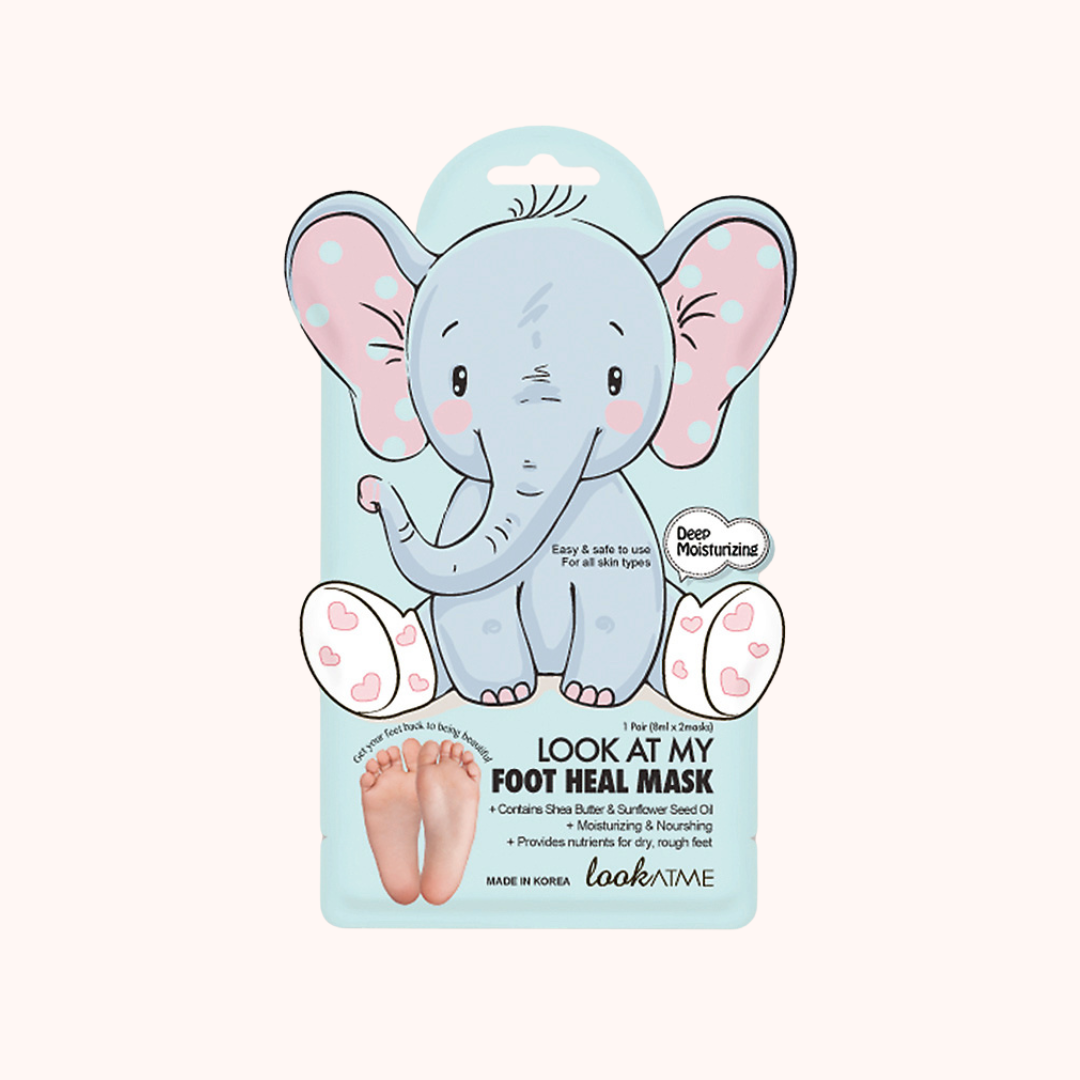 Look At Me Look At My Foot Relax Mask Elephant 1pair