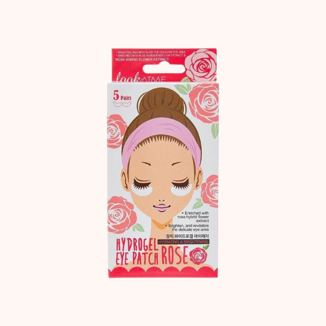 Look At Me Hydrogel Eye Patch Rose 5 pairs