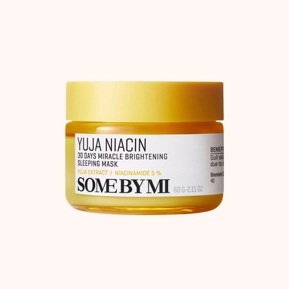 Some By Mi Yuja Niacin - Kirkastava yönaamio 60ml