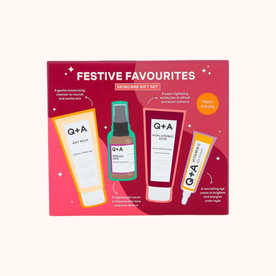 Q+A Festive Favourites Skincare Gift Set