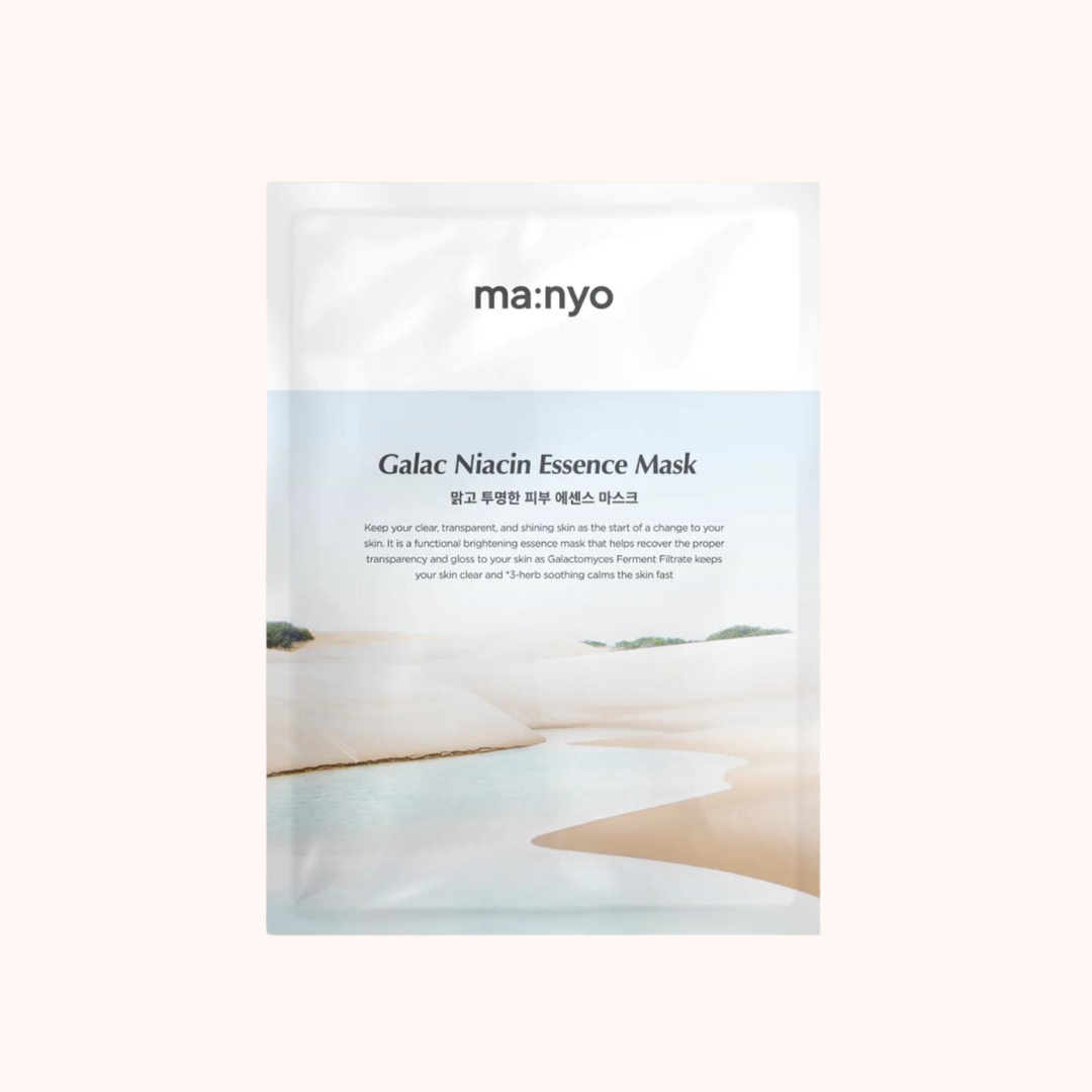 Ma:nyo Galac Niacin Essence Sheet Mask- Осветляющая маска с ниацинамидом 30г