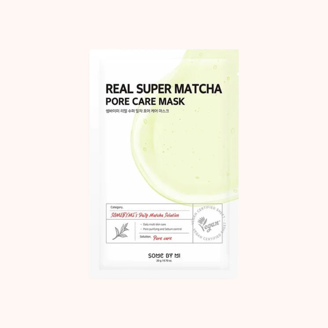 Some By Mi Real Super Matcha Pore Care Mask 20g