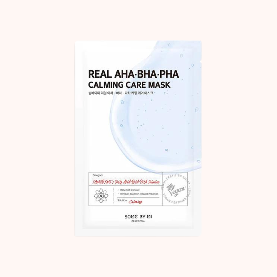 Some By Mi Real AHA-BHA-PHA Calming Care Mask 20g