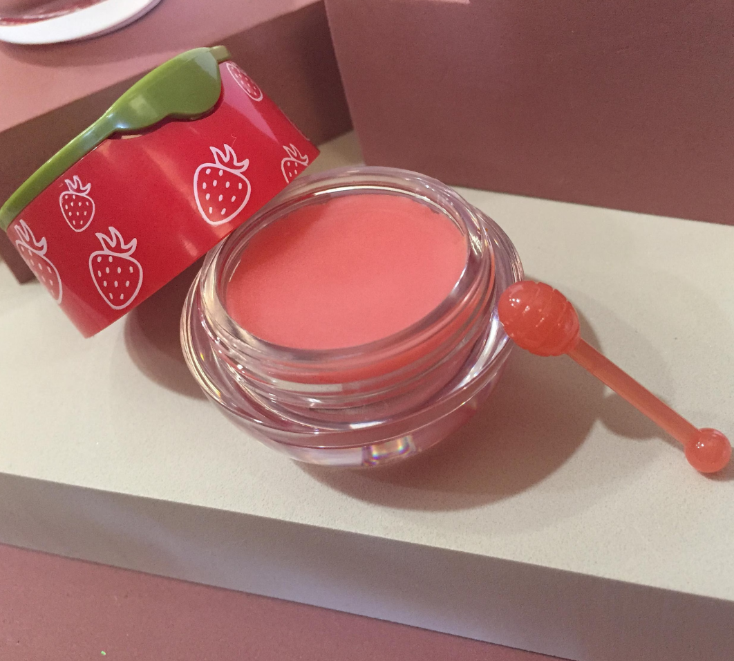 Look At Me Strawberry+Honey Moisturizing Lip Balm 6g