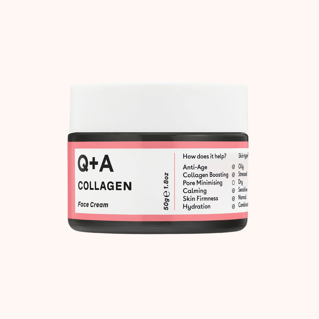 Q+A Collagen Strengthening Укрепляющий крем для лица с коллагеном 50г