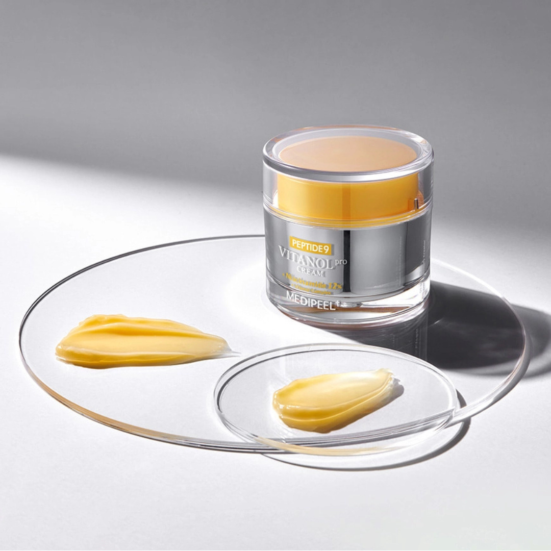 Medi Peel Peptide 9 Vitanol PRO Cream - Крем против пигментации с ниацинамидом 50мл