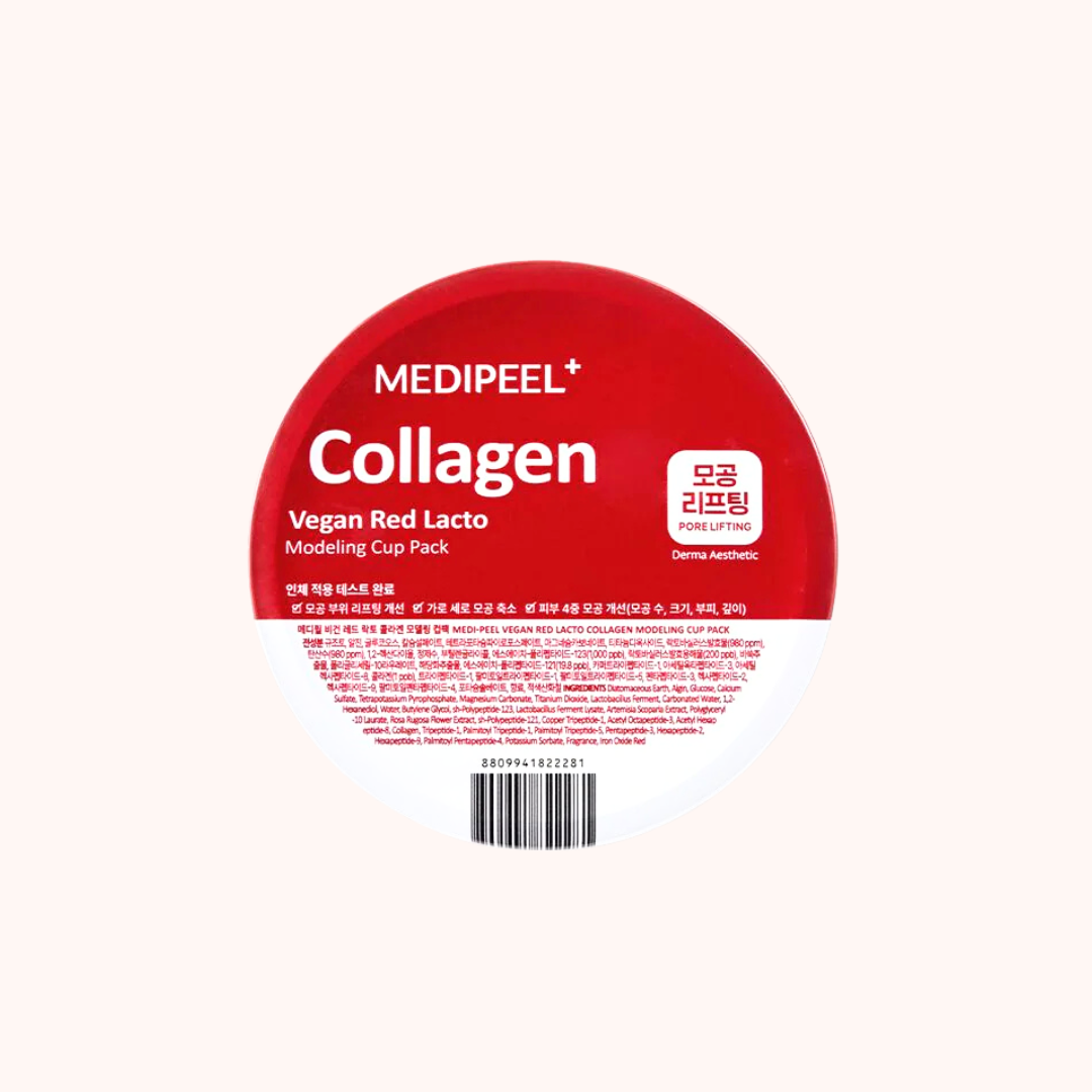 Medi-Peel Collagen Vegan Red Lacto Modeling Cup Pack 28g