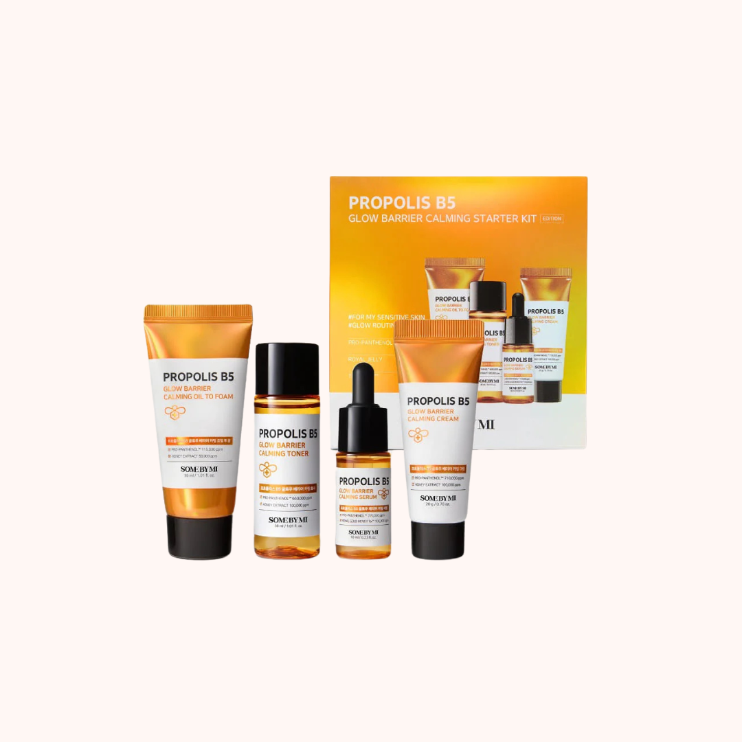 Some By Mi Propolis B5 Glow Barrier Calming Starter Kit (4pcs)