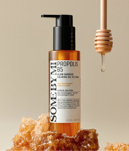 Some By MI Propolis B5 Glow Barrier Calming Oil to Foam 120ml