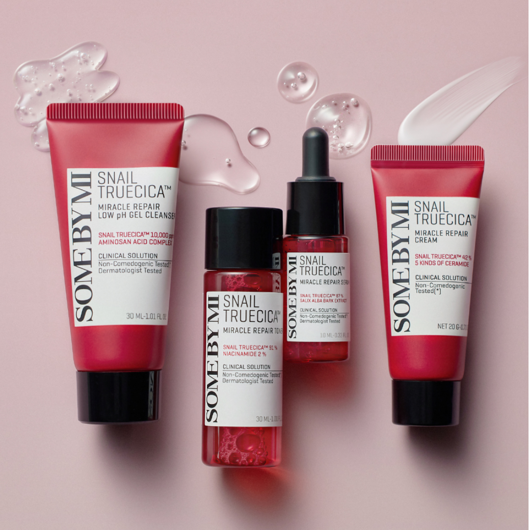 Some By Mi Snail Truecica Miracle Repair Starter Kit (4pcs)