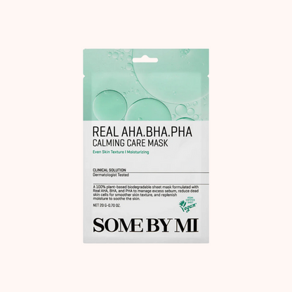 Some By Mi Real AHA-BHA-PHA Calming Care Mask 20g