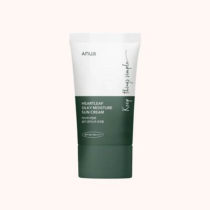 Anua Heartleaf Silky Moisture Sun Cream SPF50+/PA++++ 50ml