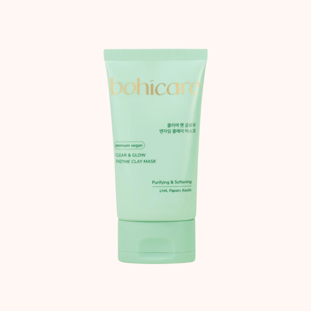 Bohicare Clear &amp; Glow Enzyme Clay Mask 100ml