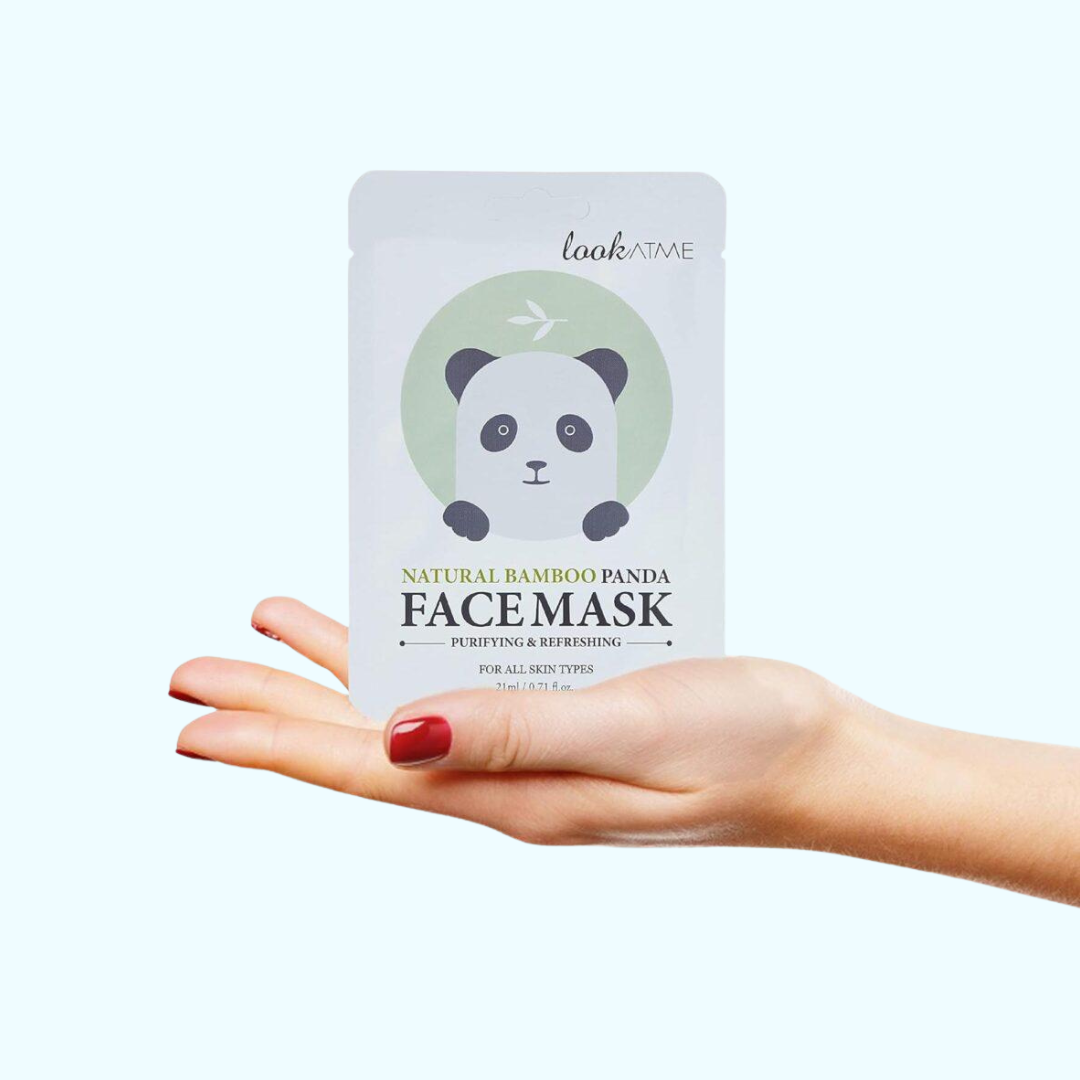 Look At Me Natural Bamboo Panda Face Mask 21ml