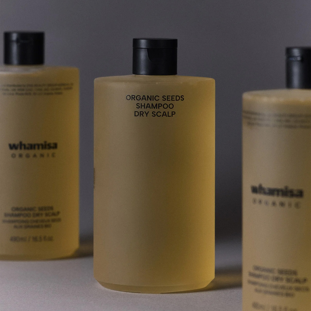 Whamisa Organic Seeds Shampoo Dry Scalp 490ml