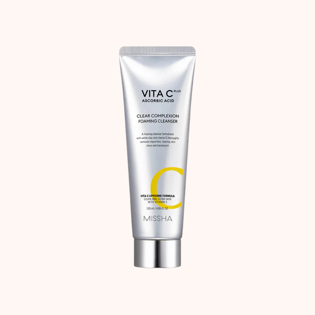 Missha Vita C Plus Clear Complexion Foaming Cleanser 120ml
