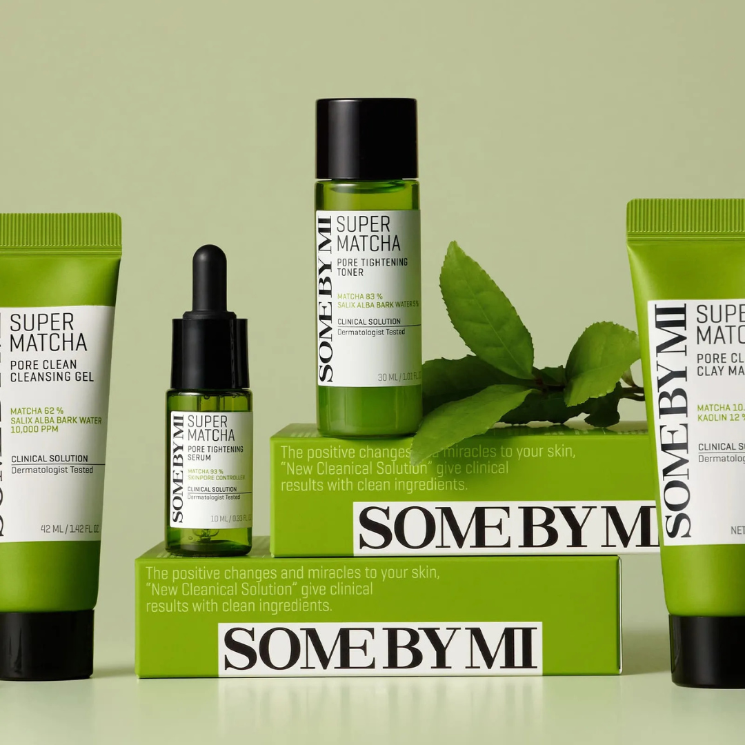 Some By Mi Super Matcha Pore Care Starter Kit (4pcs)