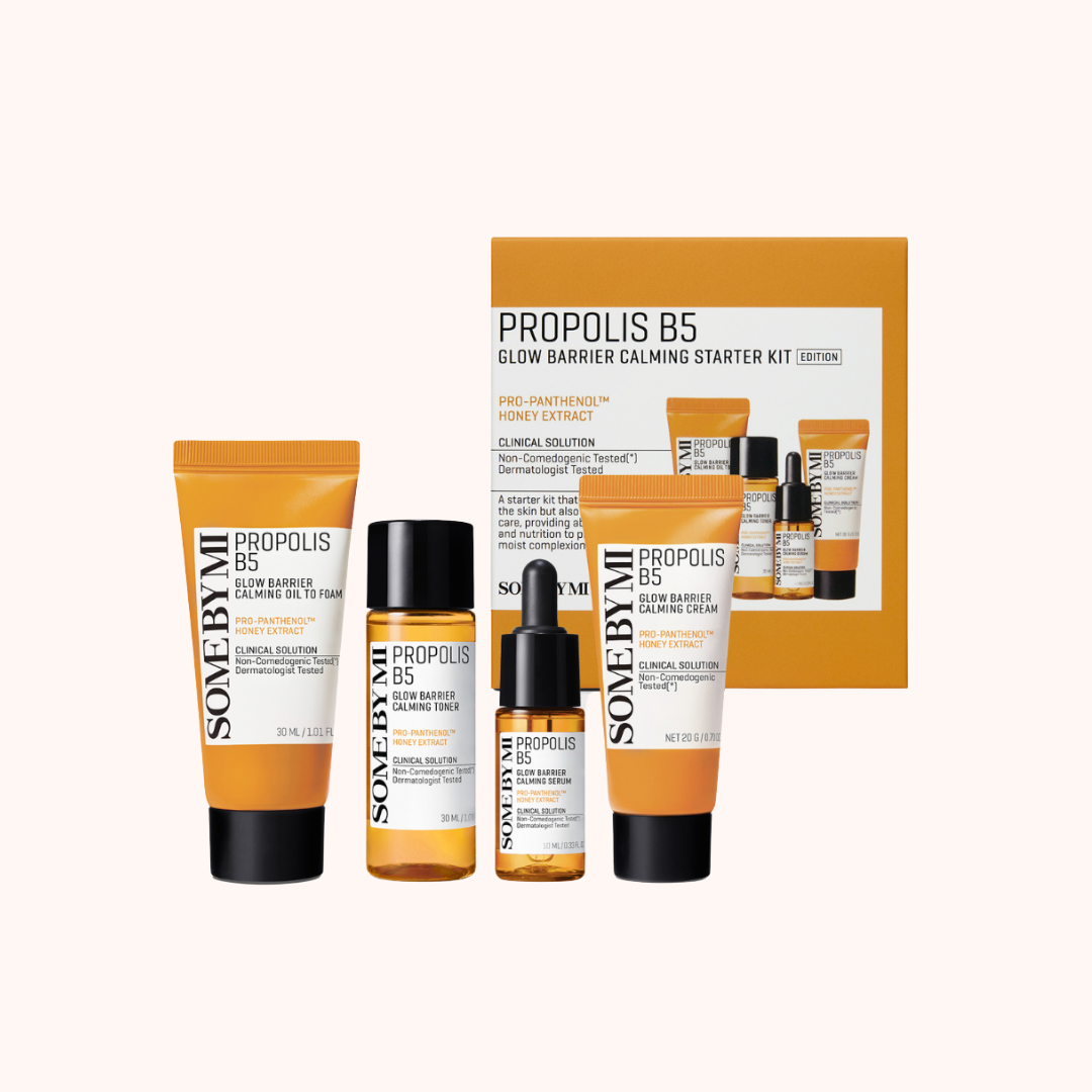 Some By Mi Propolis B5 Glow Barrier Calming Starter Kit (4pcs)